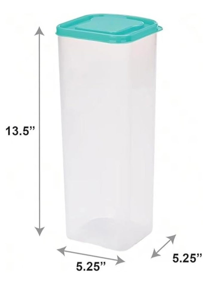 MahMir - Fresh Bread Storage Container, Bread Containers Storage Airtight Loaf, Bread Keeper, Bread Saver Container Airtight, Bread Container with Lid, Sandwich Bread Holder, Plastic Bread Bin & Breadbox, Bread Storage, BPA Free ( Green ) - Image 1