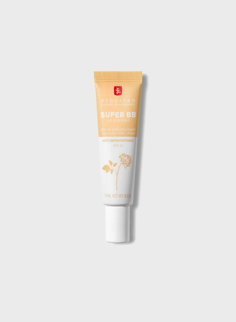 erborian Super BB - Full Coverage BB Cream For Acne Prone Skin Nude 15  Ml