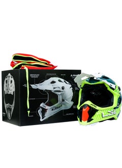 LS2 LS2 HELMET SUBVERTER EVO MX700 ASTRO  COBALT H -V YELLOW XL  - Image 2