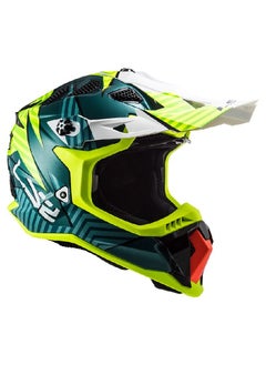 LS2 LS2 HELMET SUBVERTER EVO MX700 ASTRO  COBALT H -V YELLOW XL  - Image 3