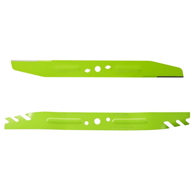EGO POWER+ 21" Mulching Blades for Electric Lawn Mowers LM2133/LM2130/LM2135SP/LM2130SP/LM2156SP/LM2150SP, 2-Pack - AB2101D - Image 1