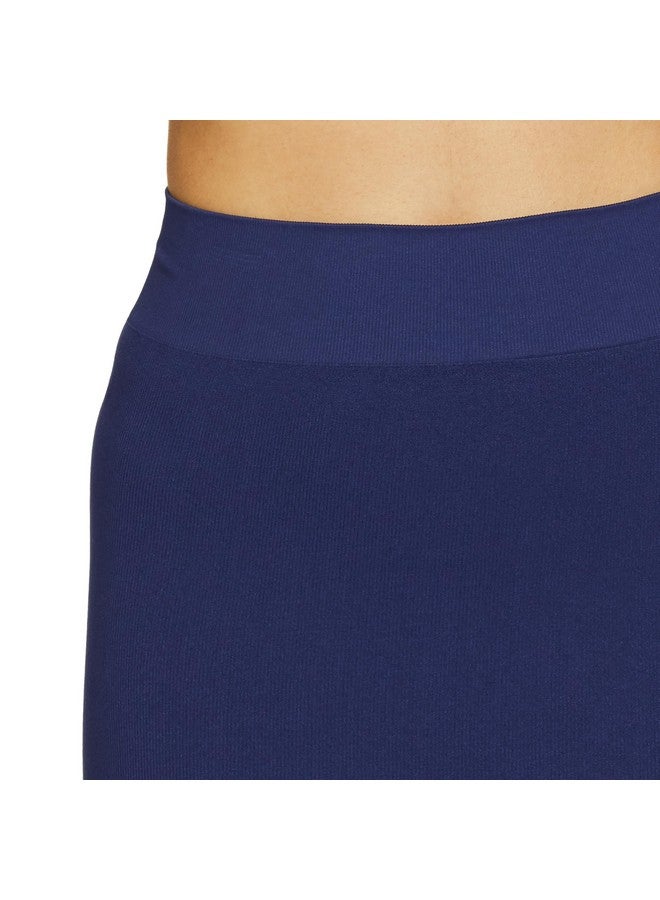 zivame Zivame Seamless All Day Mermaid Saree Shapewear - Navy Blue - Image 3