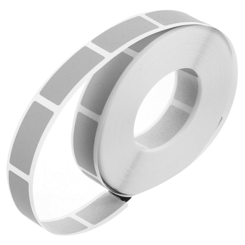 Silver Grey Scratch Off Coating Film Stickers Self Adhesive Labels 1 Roll For Bakery Workshop Party Decoration - Image 2
