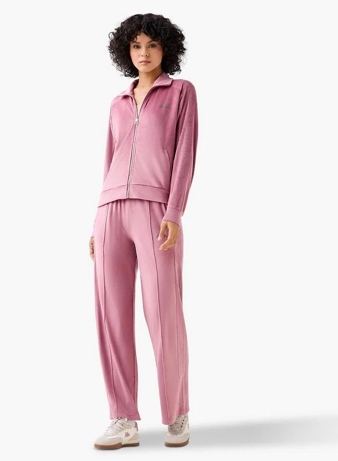Kappa Kappa Women Velour Embellished Jacket