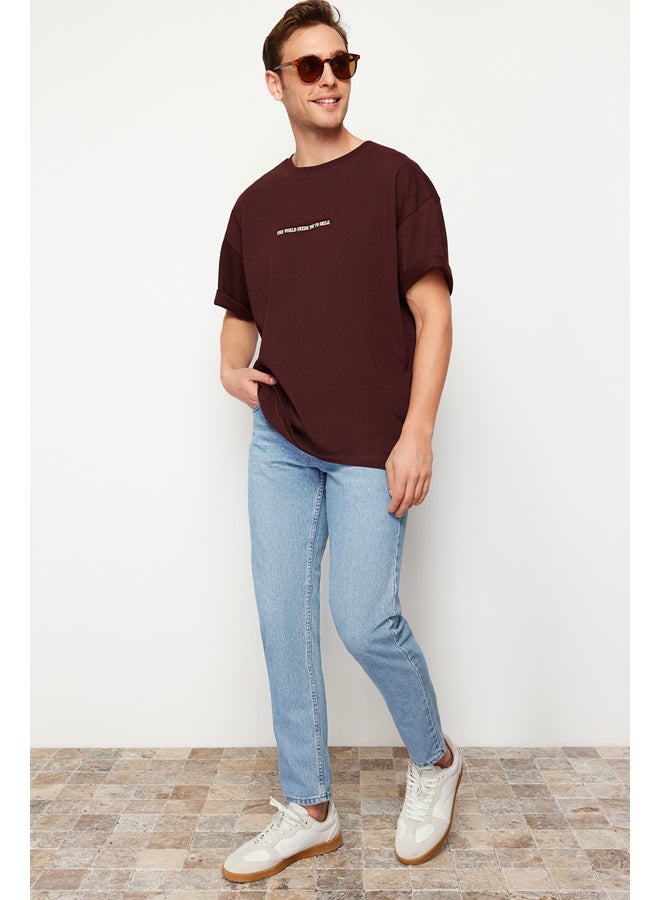 trendyol Blue Essential Fit Jeans Denim Trousers TMNAW23JE00104 - Image 1