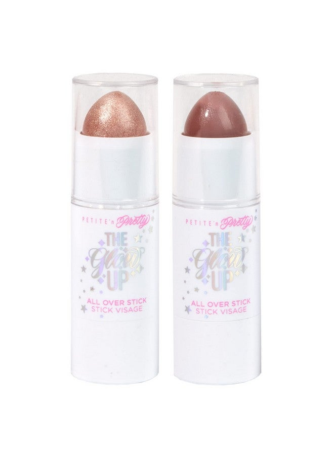 Petite 'N Pretty Stay Golden All Over Stick Duo For Kids Children Tweens And Teensmade In The Usa (Stay Golden)  - Image 1