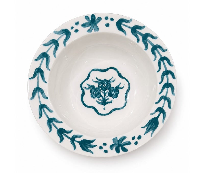 Rossetti Palais Dusultan Green Pasta Bowl (9 Inch) - Image 1