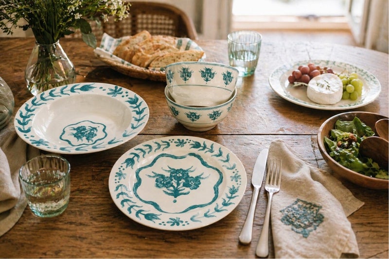 Rossetti Palais Dusultan Green Pasta Bowl (9 Inch) - Image 3