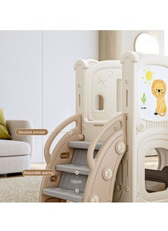 Arabest Toddler Slide Kids Slide and Swing Set, Baby Slide Climber Playset with Safety Swing Set, Indoor Outdoor Backyard Baby Playground Toys for Toddlers  - Image 2