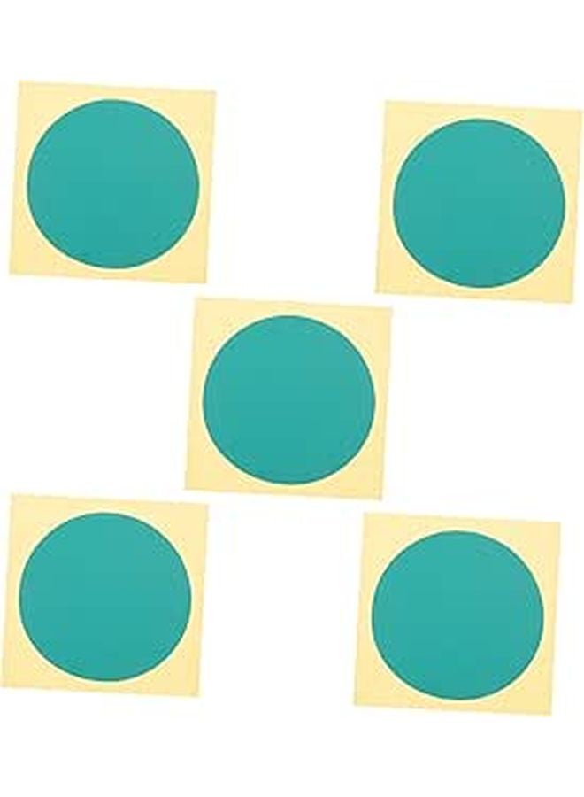 5 Sheets Adhesive Pressure Gauge Stickers Identification Labels For Workplace Use - Image 1