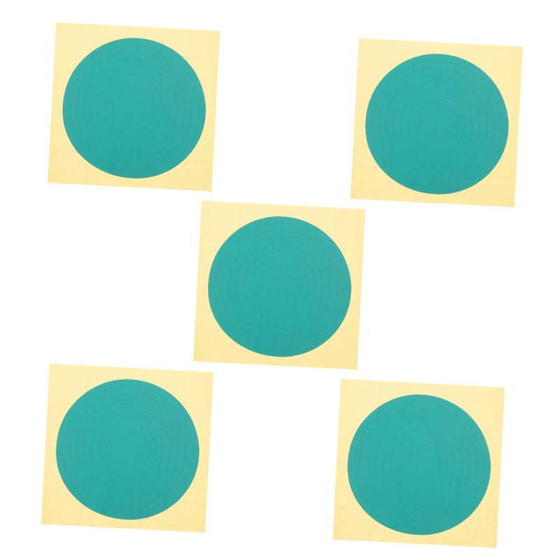 5 Sheets Adhesive Pressure Gauge Stickers Identification Labels For Workplace Use - Image 2