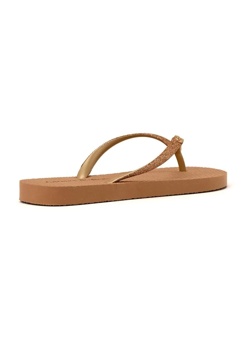 Carmen Steffens  Golden Shine Flip-Flop for Women | Best Price UAE