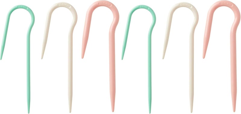 ã‚¯ãƒ­ãƒãƒ¼(Clover) U-Cable Stitch Holders 6.5" Height x 2.1" Length x 0.5" Width (Pack of 2) - Image 1
