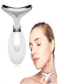 YOMNA Intense Pulsed Light Wrinkles Reducing Instrument ES-108 1, Face and Neck Massager, Double Chin Reducer Vibration Massager, Skin Rejuvenation Beauty, Lifting and Tightening Sagging Skin Skin, 3 Llight Modes  - Image 2