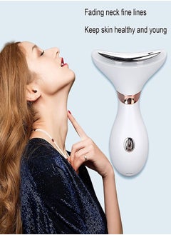 YOMNA Intense Pulsed Light Wrinkles Reducing Instrument ES-108 1, Face and Neck Massager, Double Chin Reducer Vibration Massager, Skin Rejuvenation Beauty, Lifting and Tightening Sagging Skin Skin, 3 Llight Modes  - Image 4