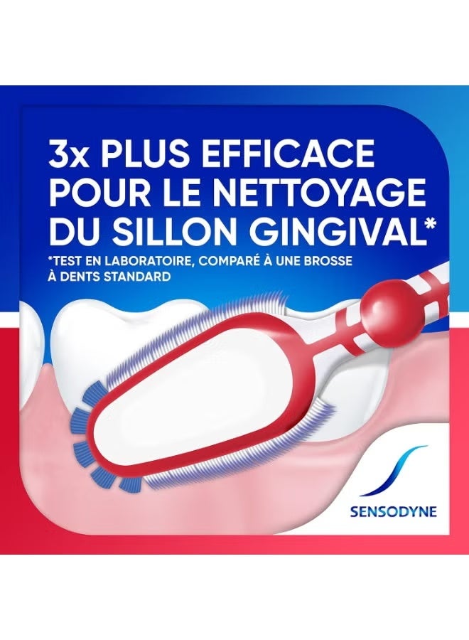 Sensodyne Toothbrush Pro Namel Grntale on Enamel Extra Soft , Multicolors - Image 4