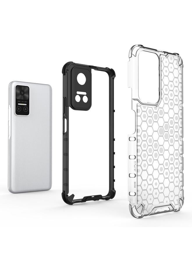 S-TOP Case For Honor Play6T 5G China Shockproof Honeycomb PC + TPU Protective Case - Image 5