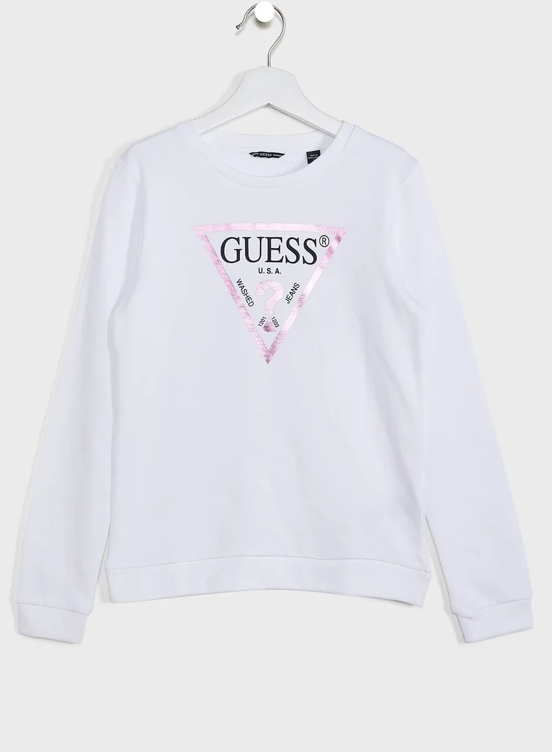 GUESS Kids Logo Sweatshirt