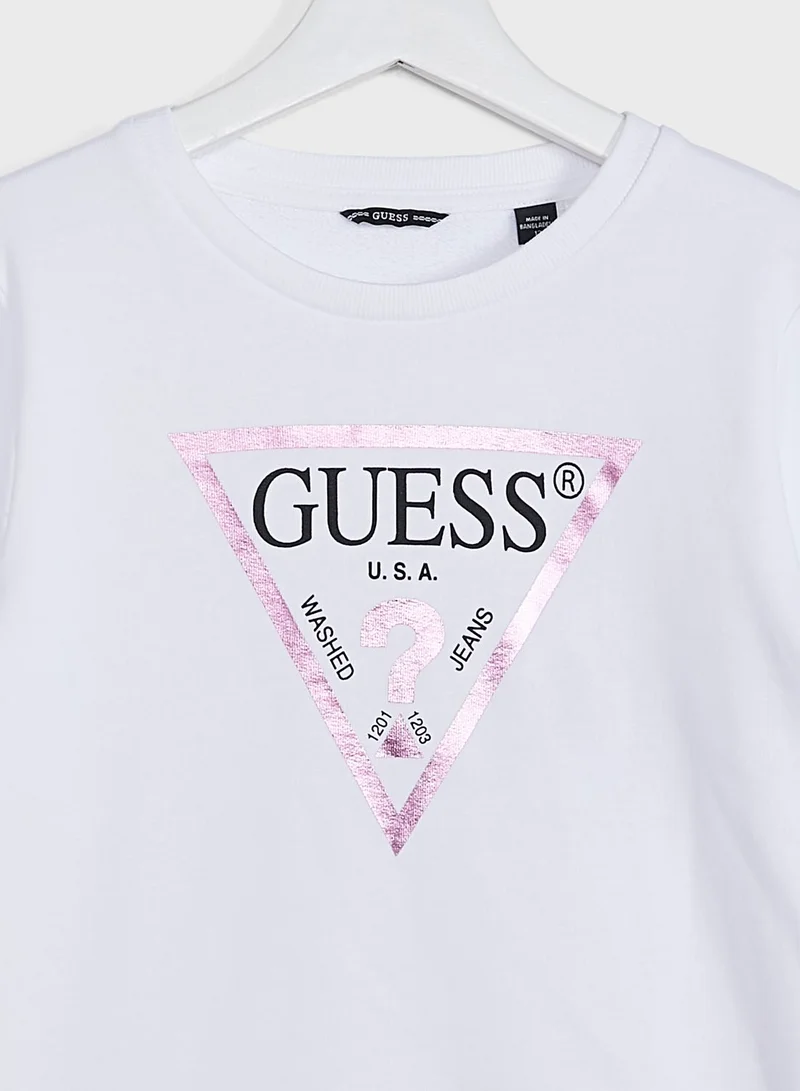 GUESS Kids Logo Sweatshirt