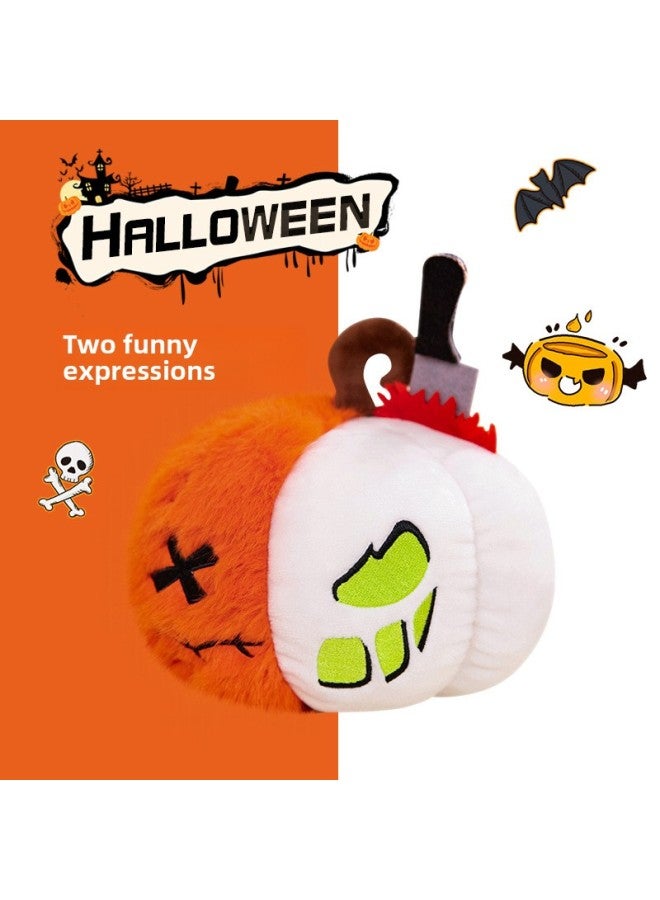Loquat Pumpkin Bat Kid Spider Cute Gift Plush Toy Doll Product Batch Discovery-Color:20cm Spliced Pumpkin 0.175kg-Height:See Details Above - Image 4