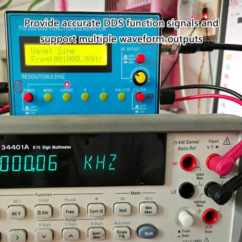 Signal Generator 0 01Hz 500kHz Waveform Generator For Oscilloscope Calibration Testing - Image 3