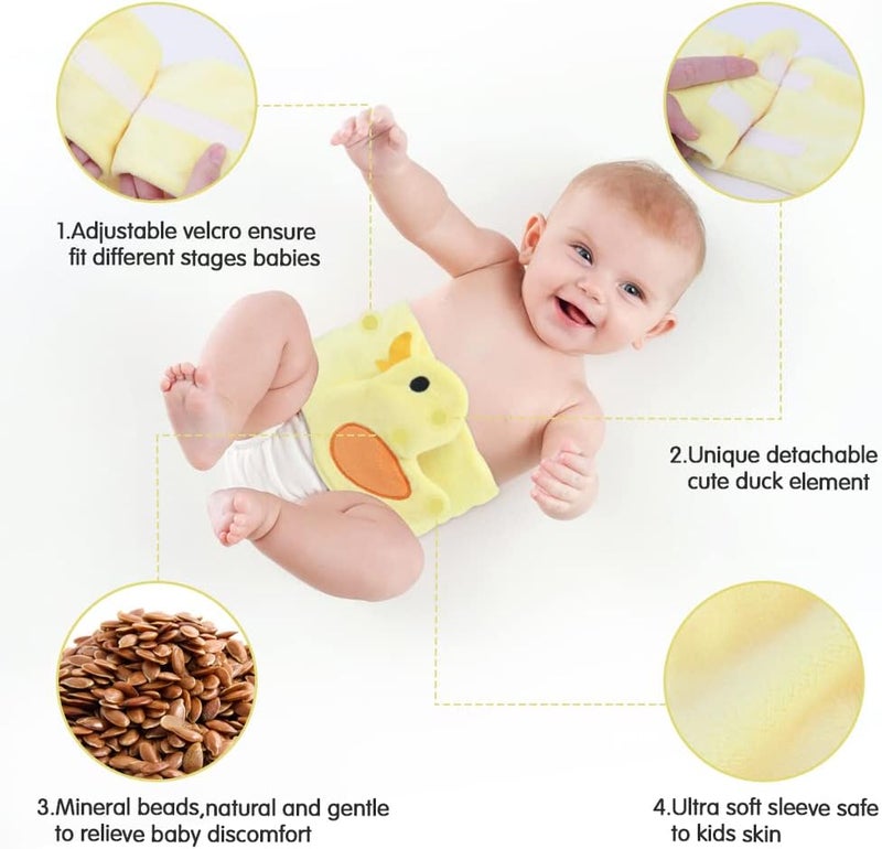 Hilph Baby Colic and Gas Relief Tummy Wrap - Yellow Duck - Image 3