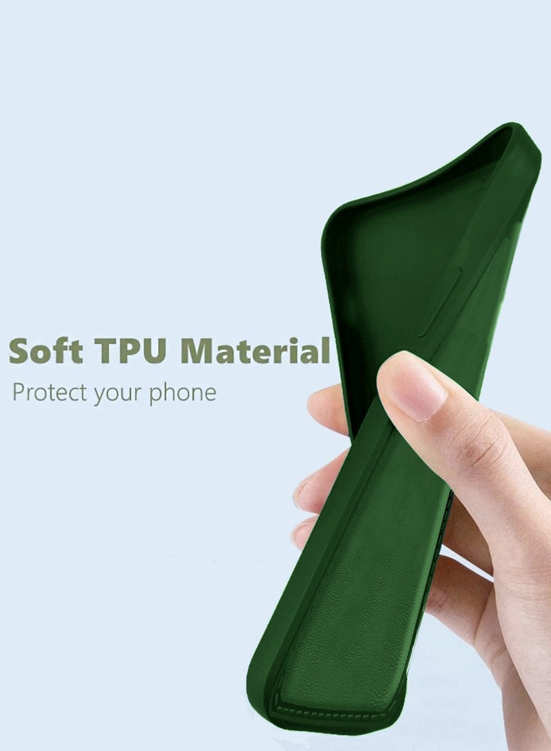 دبليو تيك غلاف هاتف أبل آيفون  إير 5G لعام 2025 من السيليكون السائل بجودة فاخرة ومميزة (MCRPSN) - أخضر السدر - Image 5