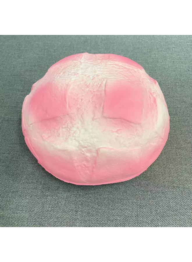 Simulation Large Pink PineFor Apple Bag Slow Rebound Toy Pinch Music Wet Soft Bread Feel Good Vent Decompression Artifact-Color:Pink  - Image 1