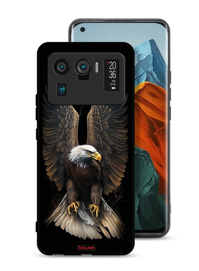 Tolwak Xiaomi Mi 11 Ultra Protective Case Cover Eagle Spread Wings - Image 1