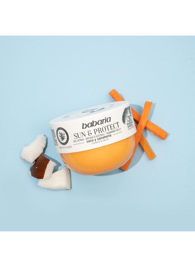 باباريا جل التسمير والوقاية من الشمس SPF30 – 300 مل – جل طبيعي لتسمير مشرق وحماية من الأشعة فوق البنفسجية - Image 3