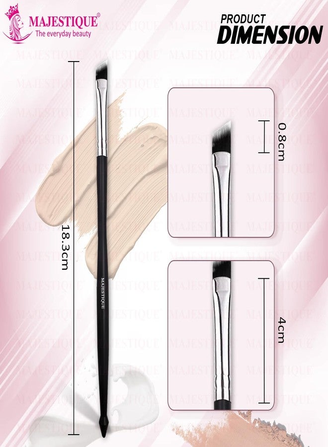 Majestique Eyeshadow Smudge Brush Short Shader Precision Makeup Brush High-End Small Eyeshadow Brush for Creasing & Cat Eye Makeup Look - FC40 - Image 2