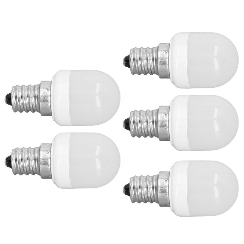 5pcs Light Bulbs E12 Thread Soft Light 1.5W 75LM LED Light Bulbs for Desk Lamp Ceiling Fan Lamp Wall Lamp AC220V White Light 3000K - Image 5