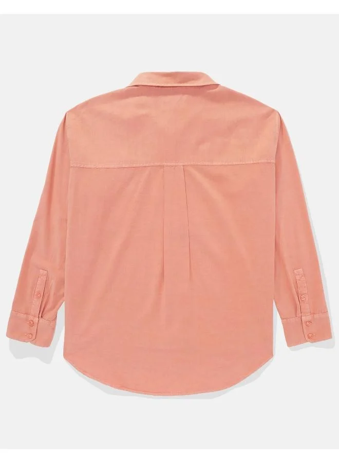 American Eagle AE Perfect Button-Up Shirt