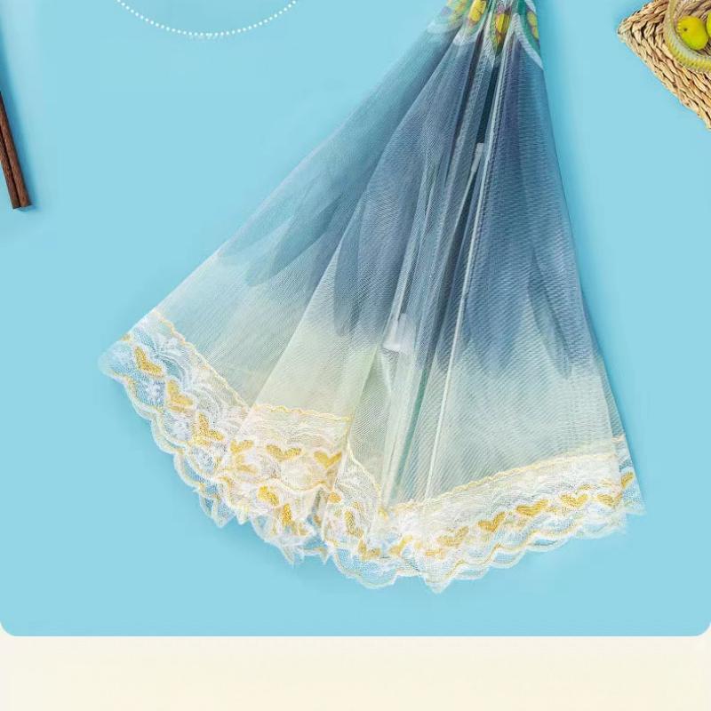 Large Umbrella-Style Food Cover, Foldable for Easy Storage, 360° Insect-Proof, Random Color - Image 3