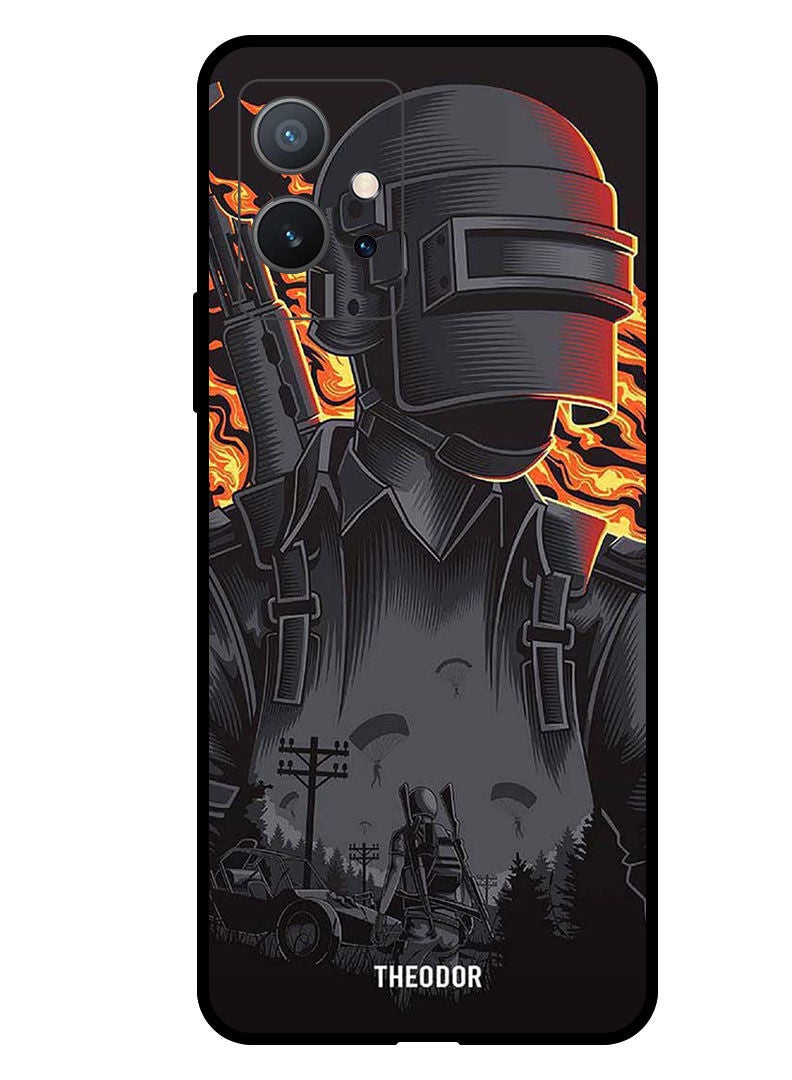Theodor Protective Case Cover For VIVO Y55 5G  Pubg War - Image 1