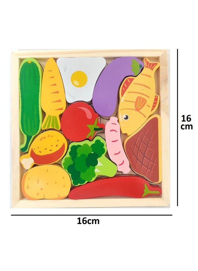 سمونيو لعبة تركيب الصور المقطوعة الخشبية ثلاثية الأبعاد المصنوعة يدويًا للأطفال بعمر 3 سنوات فما فوق؛ مكعبات لعب متعددة الألوان لتعلم الحروف الأبجدية والأرقام للأولاد والبنات (16 سم × 16 سم، المكونات) - Image 3