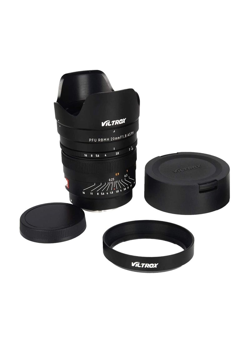 Viltrox 20mm f1.8 Wide Angle Full Frame Manual Camera Lens for Sony