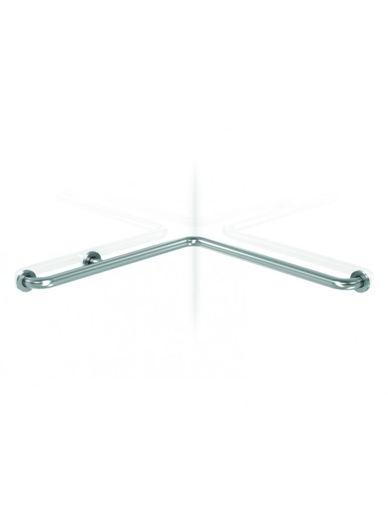 GENWEC GENWEC Wall to wall 700x700 grab bar stainless steel brushed - Image 1