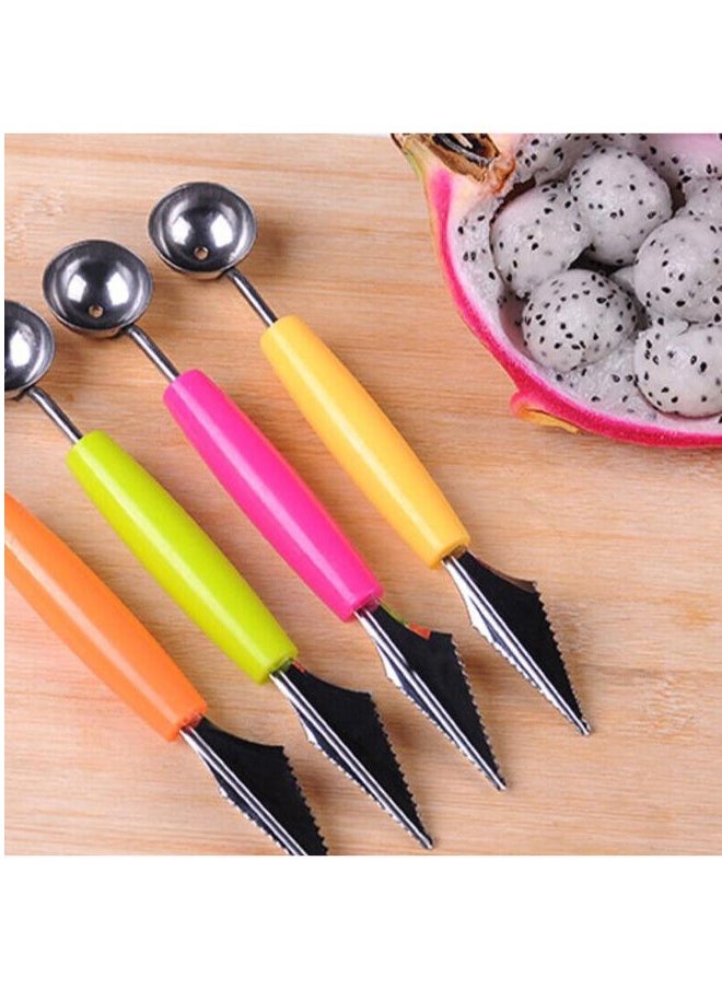 Dac A modern dual-use fruit scooper, carving and cutting tool, suitable for watermelon and ice cream  - Image 1