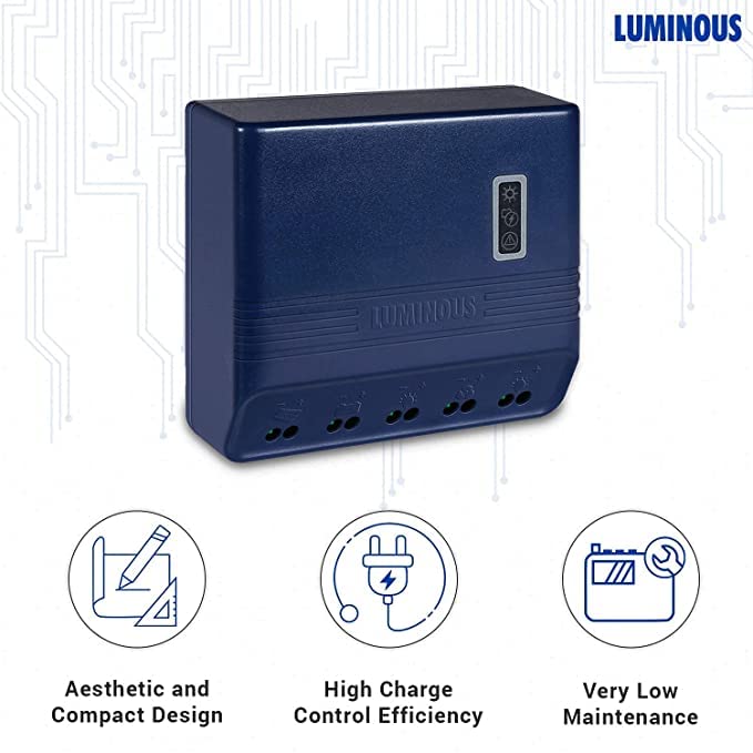 Luminous 10amp Solar Charge Controller (Multicolour) - Image 3