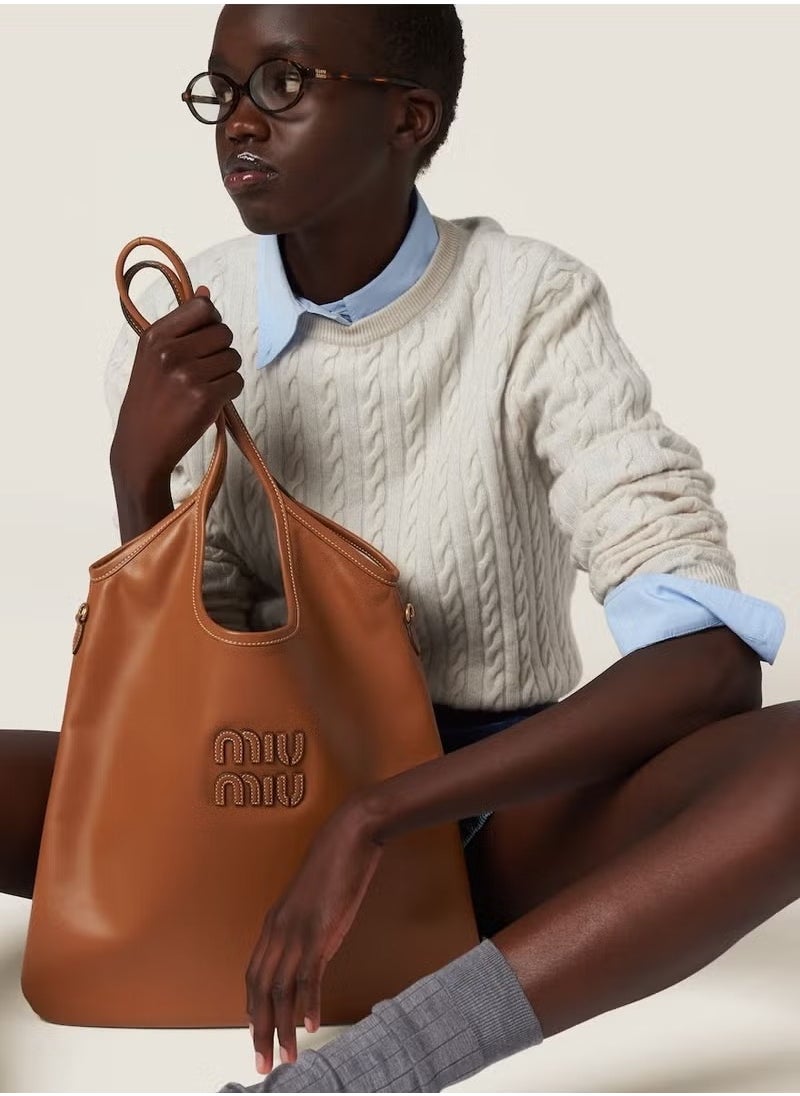 Miu Miu Miu Miu Lvy Leather Tote Bag Shoulder  - Image 2