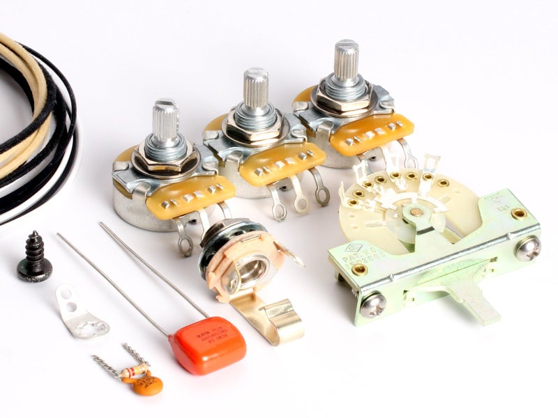 ToneShaper Guitar Wiring Kit, for Fender Stratocaster, SSS1 (Blender Wiring)