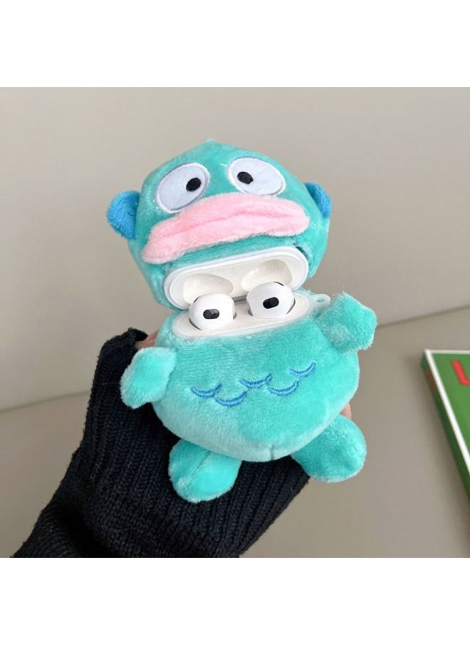 Generic - Cartoon Plush Clown Fish Airpods Pro Protective Case For Apple 2 Generation Wireless Bluetooth Stereo Earphone Case-Applicable Model:airpods 2 - Image 1