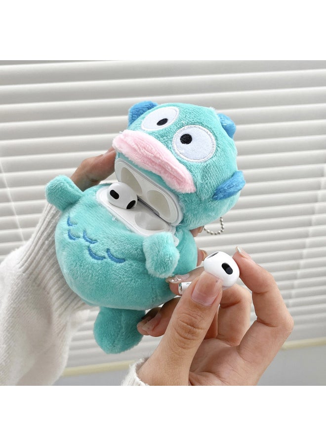 Generic - Cartoon Plush Clown Fish Airpods Pro Protective Case For Apple 2 Generation Wireless Bluetooth Stereo Earphone Case-Applicable Model:airpods 2 - Image 1