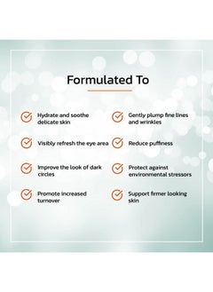TruSkin TruSkin Eye Cream for Dark Circles and Puffiness - With Hyaluronic Acid, Glycolic Acid, Vitamins C, B5 & E to Hydrate Delicate Under Eye Skin - Dark Circles Under Eye Cream for Women, 0.5 fl oz  - Image 4