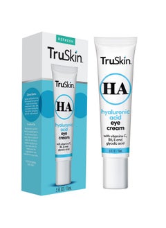 TruSkin TruSkin Eye Cream for Dark Circles and Puffiness - With Hyaluronic Acid, Glycolic Acid, Vitamins C, B5 & E to Hydrate Delicate Under Eye Skin - Dark Circles Under Eye Cream for Women, 0.5 fl oz  - Image 1