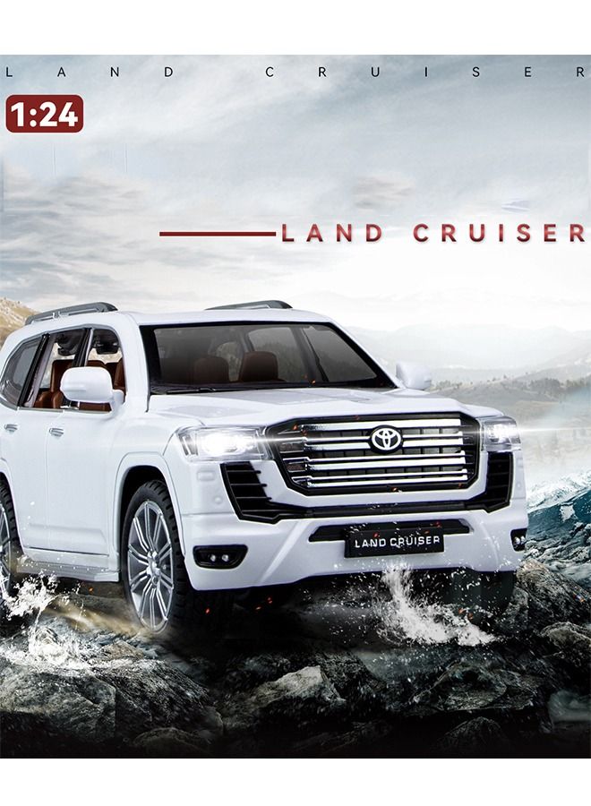 Toyota Land Cruiser LC300 Die Casting Off-Road Vehicle Model Car 8.1x20x8.2cm - Image 2