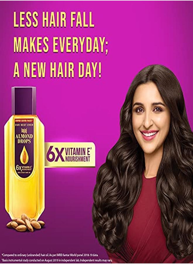 Bajaj - Almonds Drops Hair Oil, Pack Of 1, 650Ml - Image 1