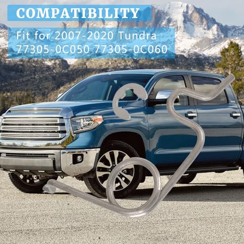 gtpartes Fuel Door Pocket Spring Fit for 2007-2020 Toyota Tundra 77305-0C050 77305-0C060 Automotive Replacement Fuel System Equipment Stainless Steel Gas Tank Doors Accessories - Image 3