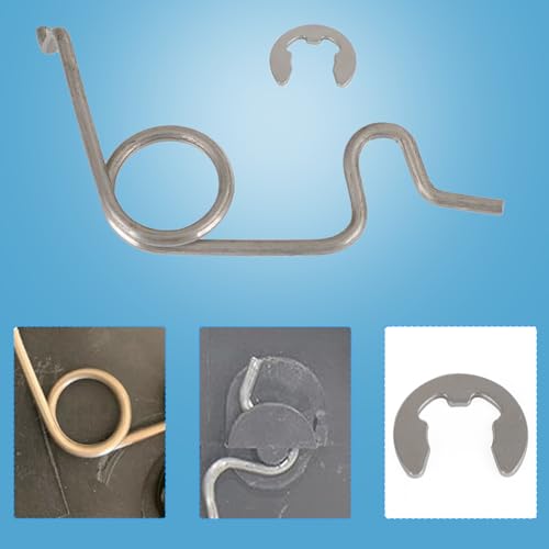gtpartes Fuel Door Pocket Spring Fit for 2007-2020 Toyota Tundra 77305-0C050 77305-0C060 Automotive Replacement Fuel System Equipment Stainless Steel Gas Tank Doors Accessories - Image 2